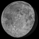 The moon is Waning Gibbous on Saturday 01 December 2012