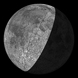 The moon is Waning Gibbous on Tuesday 04 December 2012