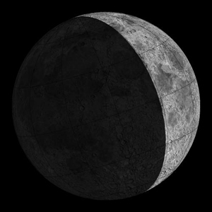 The moon is Waxing Crescent on 10 December 2010 Friday. Moon phases from