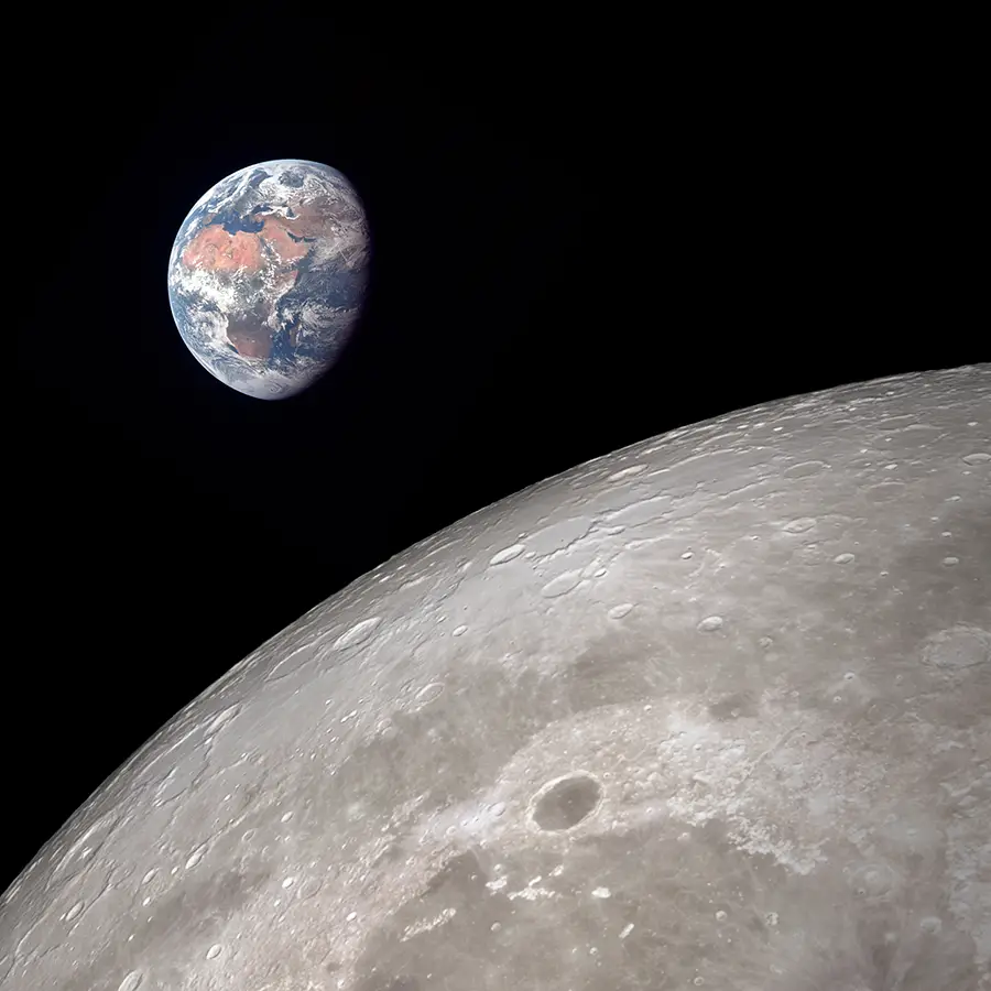 Earth View From Moon Earth View From Moon