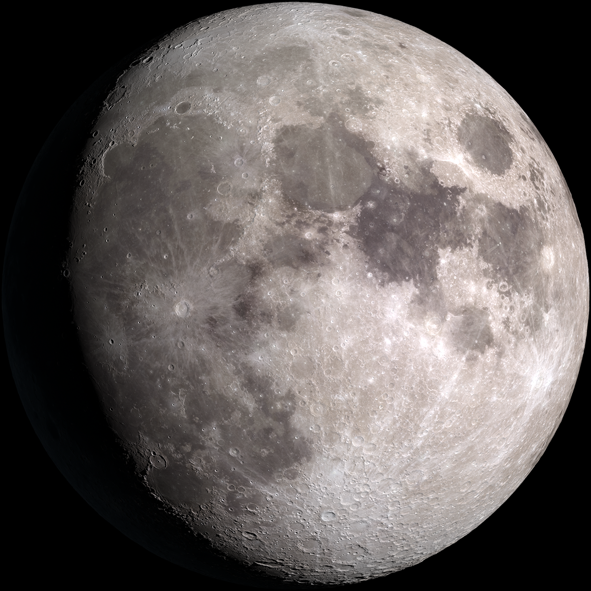Moon phase today - Current Moon
