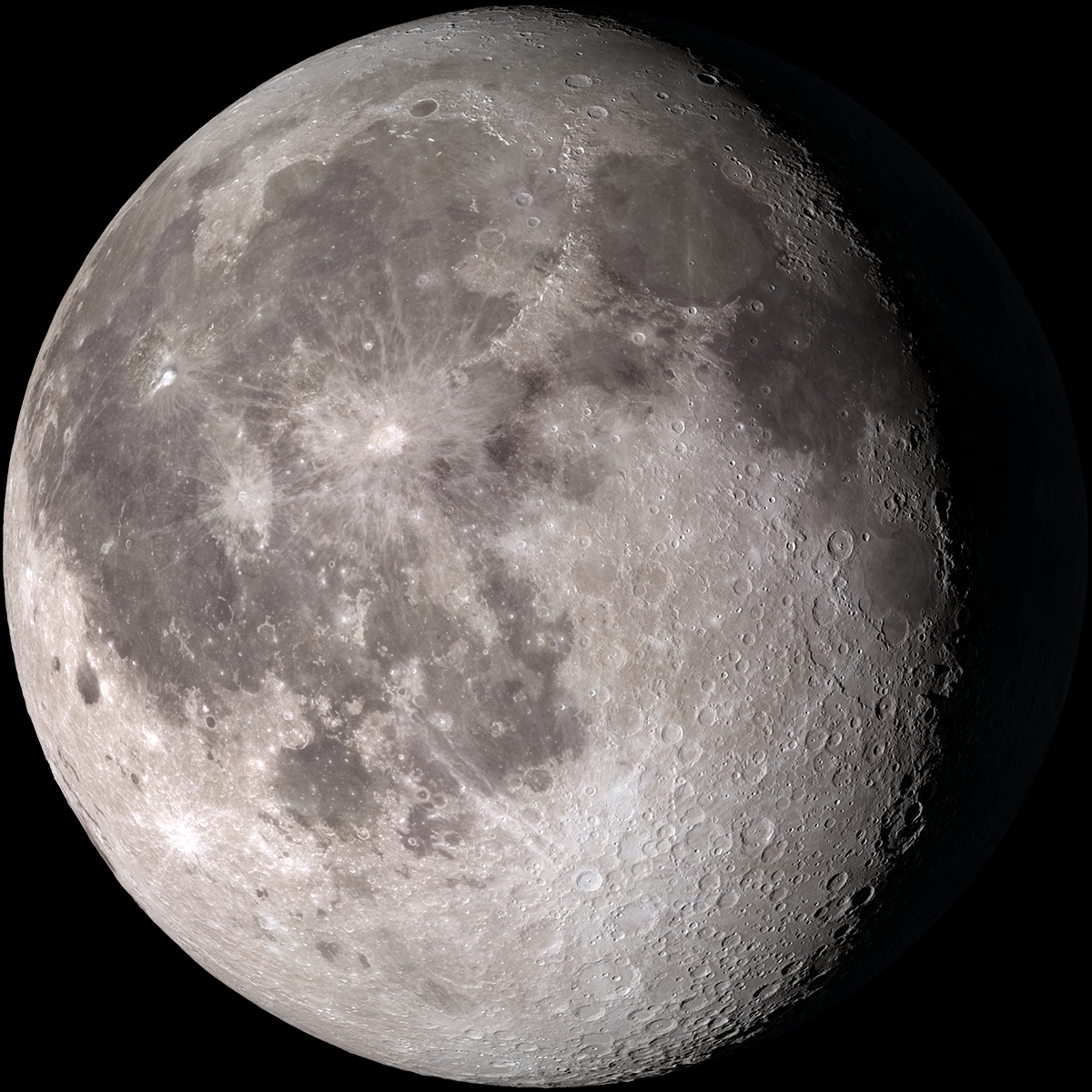 Moon phase on 9 January 2023