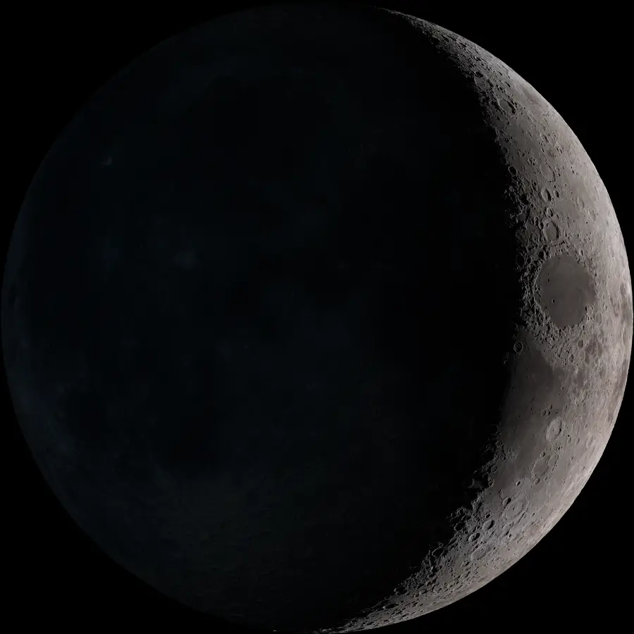 Moon phase today Lunar calendar