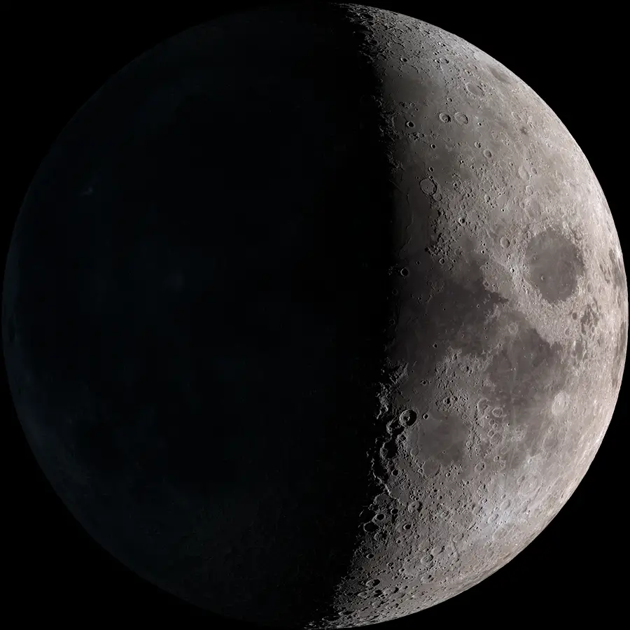 Waxing Crescent on 18 January 2021 Monday